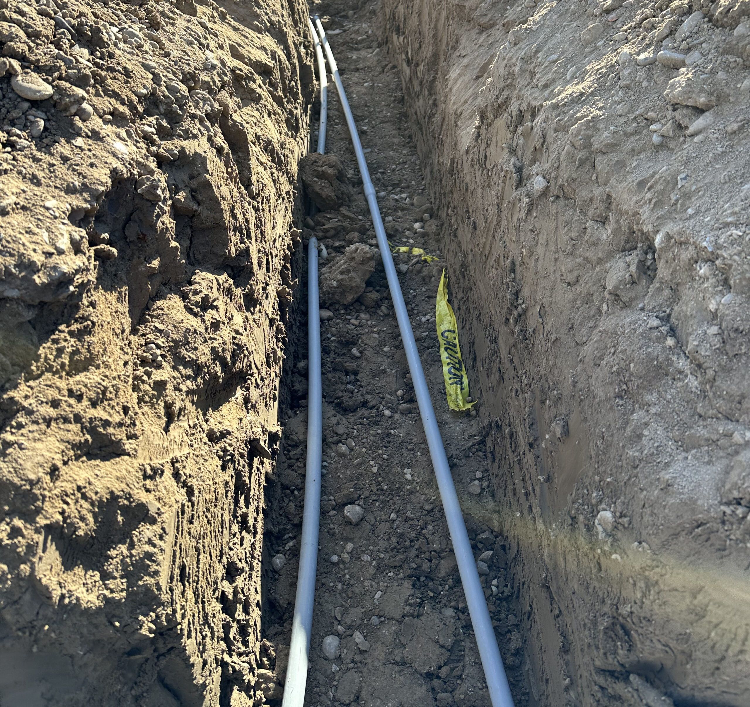 Buried Electrical Lines, New Construction - Integrative Electric